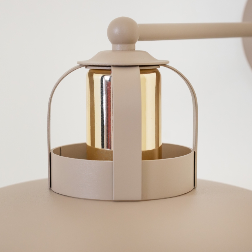 Brilagi - LED Sienas lampa FLAMENGO 1xE27/60W/230V bēša