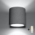 Brilagi -  LED Sienas lampa FRIDA 1xG9/3,5W/230V betons