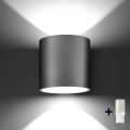 Brilagi -  LED Sienas lampa FRIDA 1xG9/4W/230V pelēka