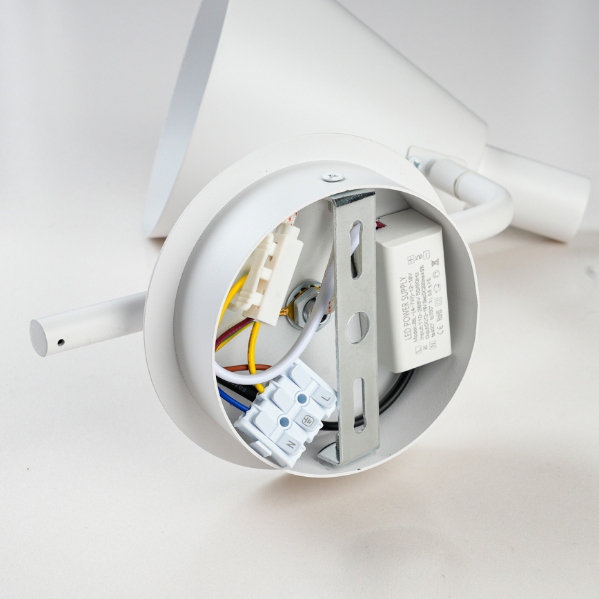 Brilagi - LED Sienas lampa LUCERA LED/3W/230V balta