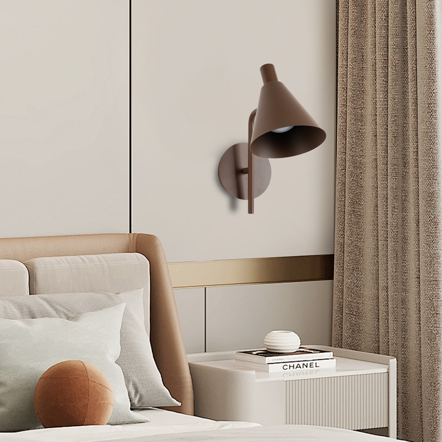 Brilagi - LED Sienas lampa LUCERA LED/3W/230V brūna