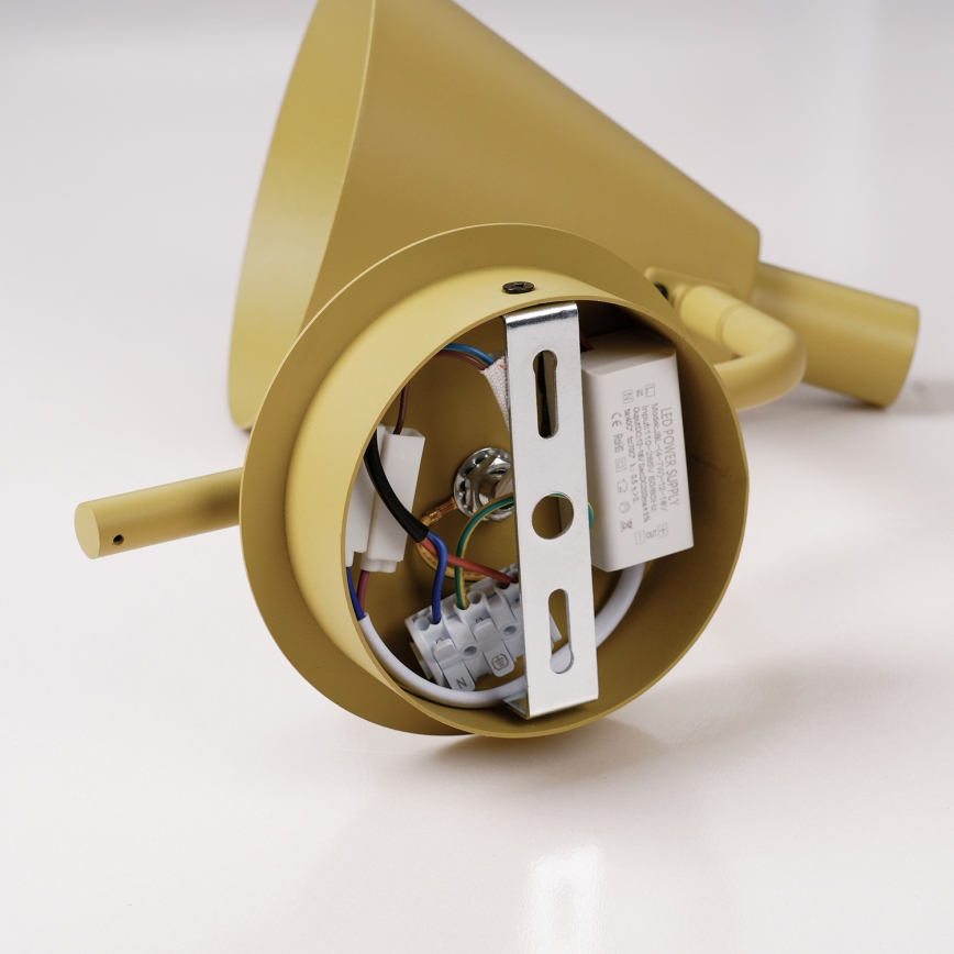 Brilagi - LED Sienas lampa LUCERA LED/3W/230V dzeltena