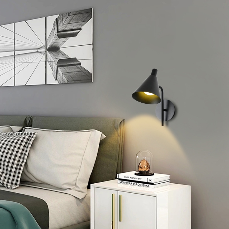 Brilagi - LED Sienas lampa LUCERA LED/3W/230V melna