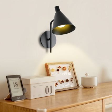 Brilagi - LED Sienas lampa LUCERA LED/3W/230V melna