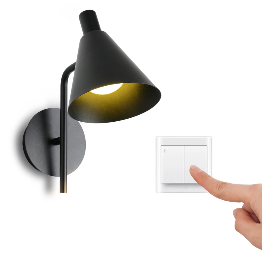 Brilagi - LED Sienas lampa LUCERA LED/3W/230V melna