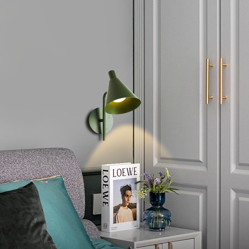 Brilagi - LED Sienas lampa LUCERA LED/3W/230V zaļa
