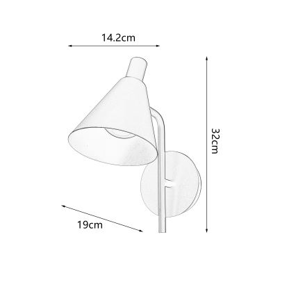 Brilagi - LED Sienas lampa LUCERA LED/3W/230V zaļa