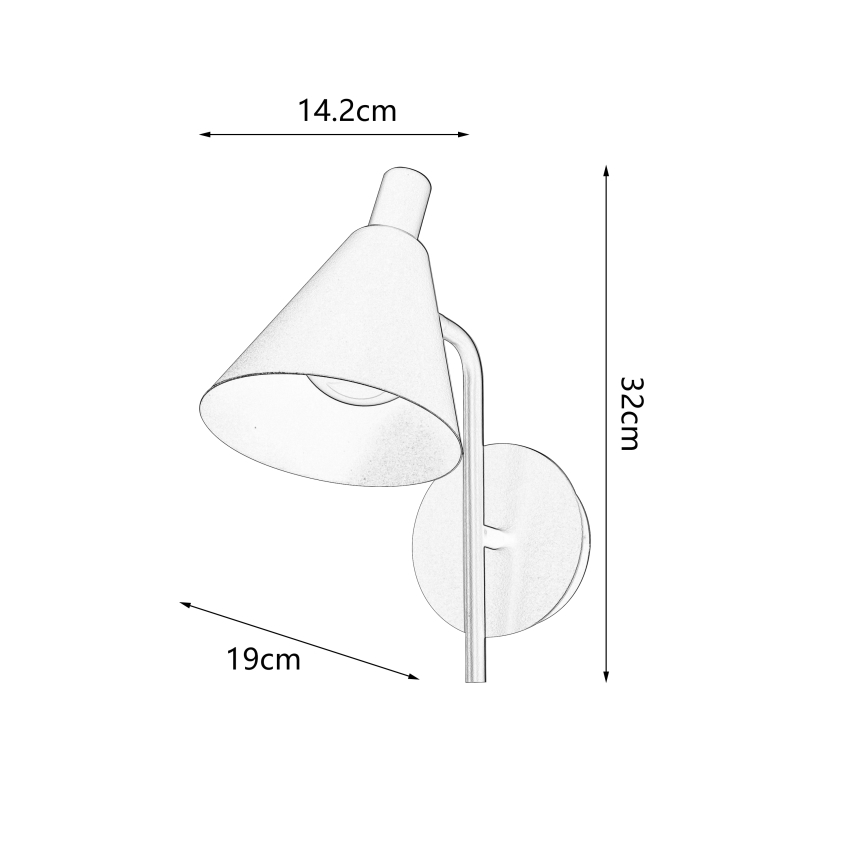Brilagi - LED Sienas lampa LUCERA LED/3W/230V zaļa