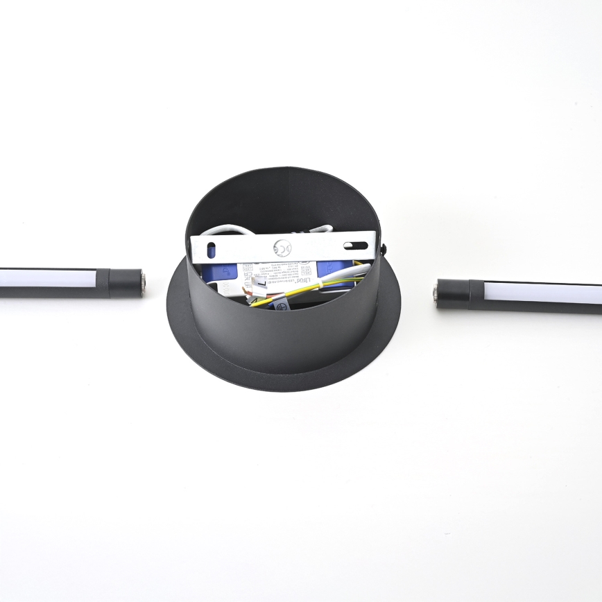 Brilagi - LED Sienas lampa LUGO DUE LED/9W/230V melna