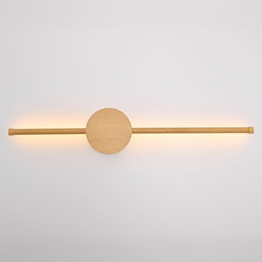 Brilagi - LED Sienas lampa LUGO DUE LED/9W/230V ozolkoka dekors