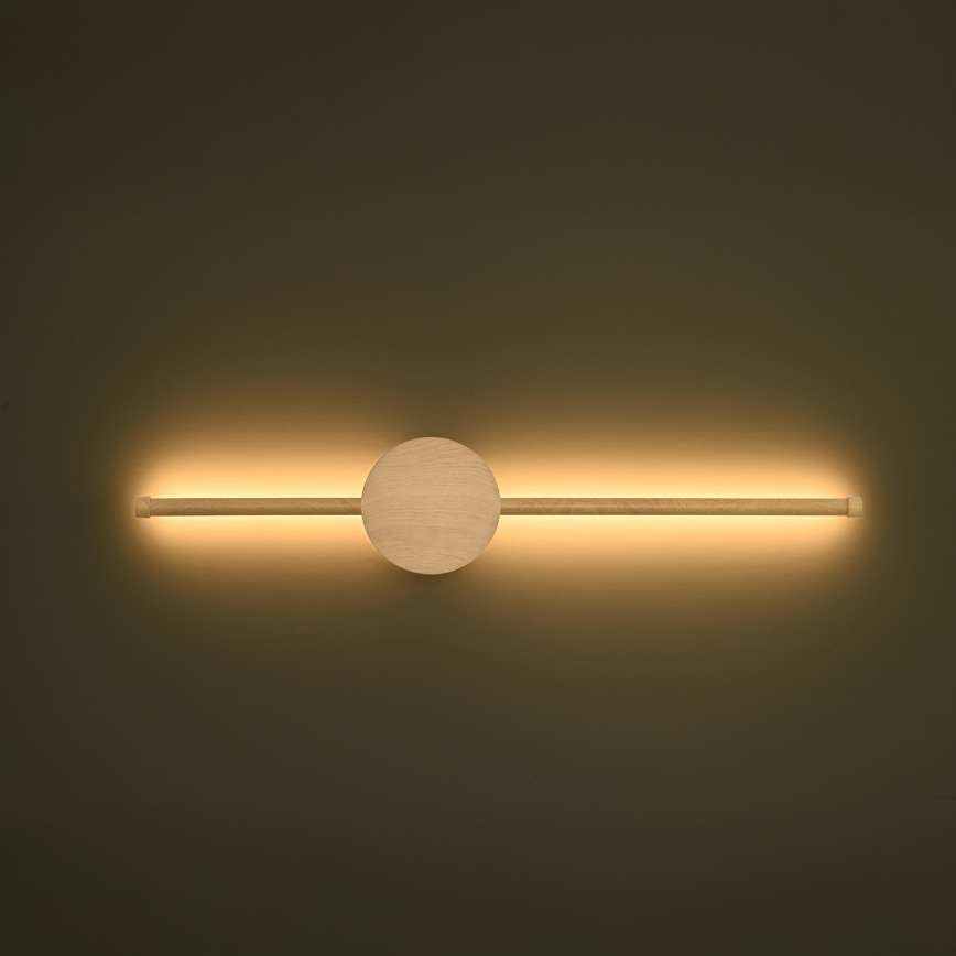 Brilagi - LED Sienas lampa LUGO DUE LED/9W/230V ozolkoka dekors