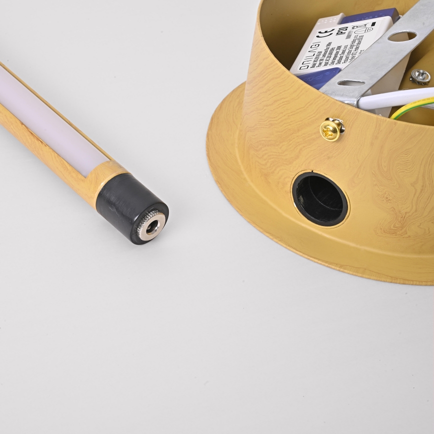 Brilagi - LED Sienas lampa LUGO DUE LED/9W/230V ozolkoka dekors