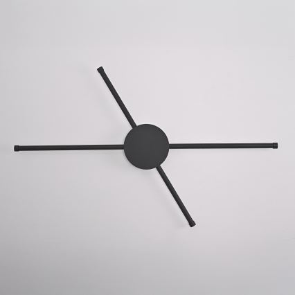 Brilagi - LED Sienas lampa LUGO QUATTRO LED/16W/230V melna