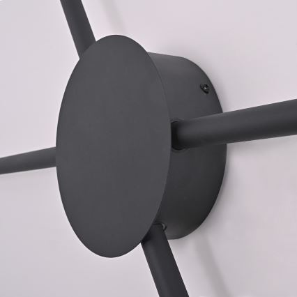 Brilagi - LED Sienas lampa LUGO QUATTRO LED/16W/230V melna