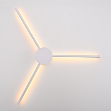 Brilagi - LED Sienas lampa LUGO TRE LED/14W/230V balta