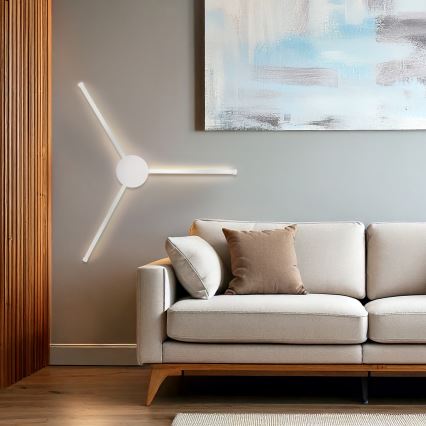 Brilagi - LED Sienas lampa LUGO TRE LED/14W/230V balta