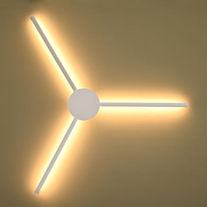 Brilagi - LED Sienas lampa LUGO TRE LED/14W/230V balta