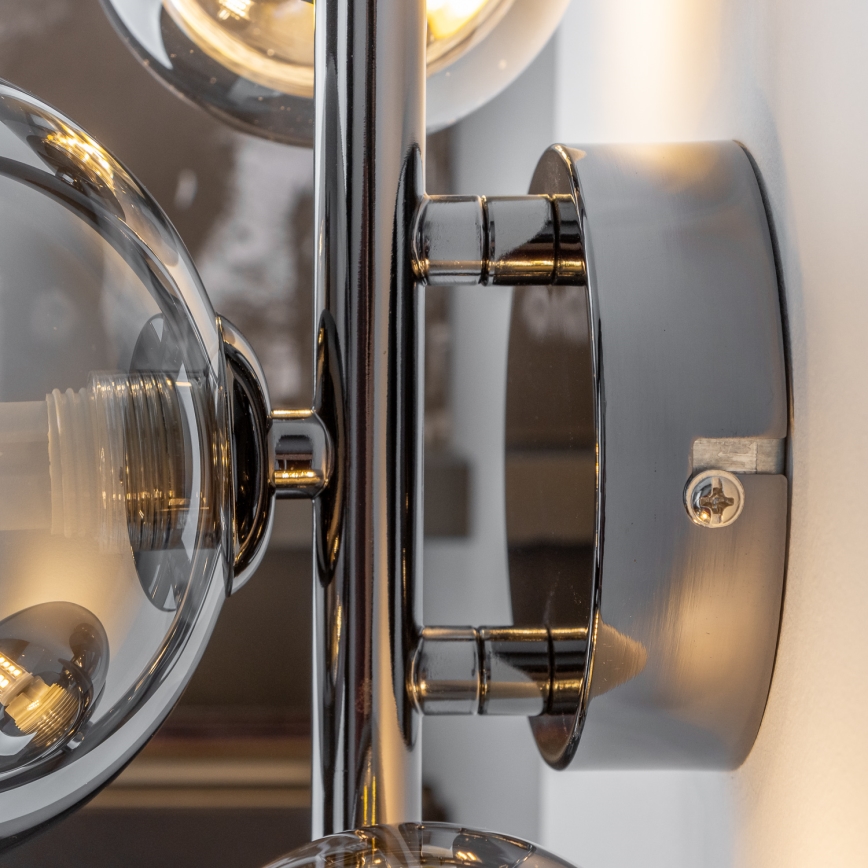 Brilagi - LED Sienas lampa MILLA 3xG9/3W/230V spīdīgi hromēts/dūmakains