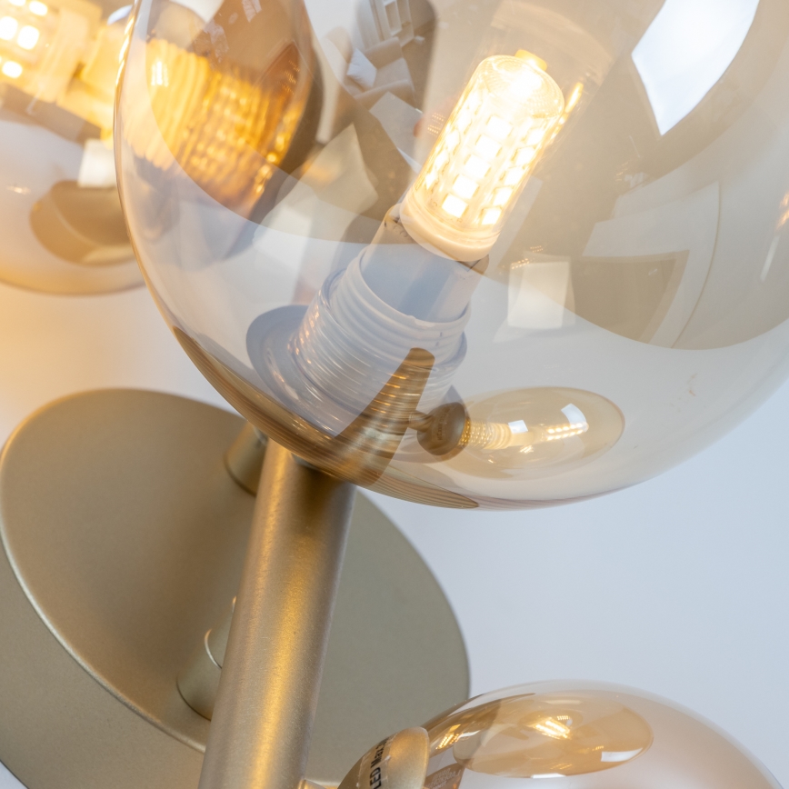 Brilagi - LED Sienas lampa MILLA 3xG9/3W/230V zelta