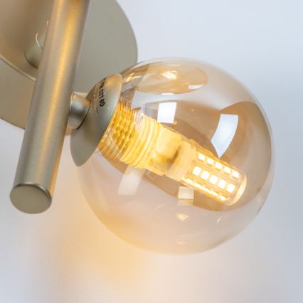 Brilagi - LED Sienas lampa MILLA 3xG9/3W/230V zelta