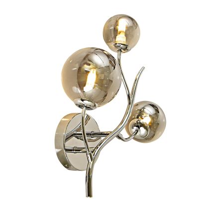 Brilagi - LED Sienas lampa MISTEL 3xG9/3W/230V spīdīgi hromēts/dūmakains