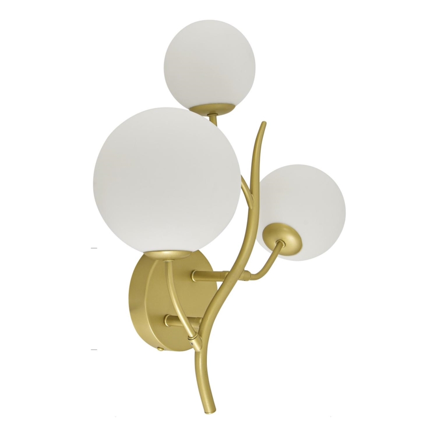 Brilagi - LED Sienas lampa MISTEL 3xG9/3W/230V zelta/balta