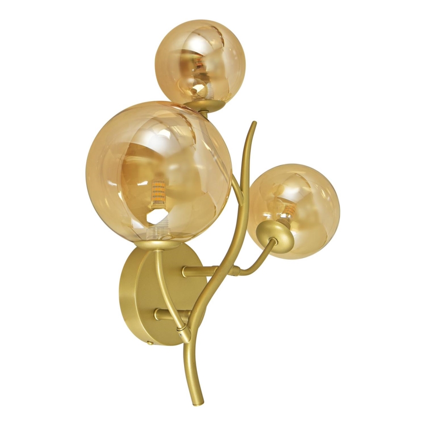 Brilagi - LED Sienas lampa MISTEL 3xG9/3W/230V zelta