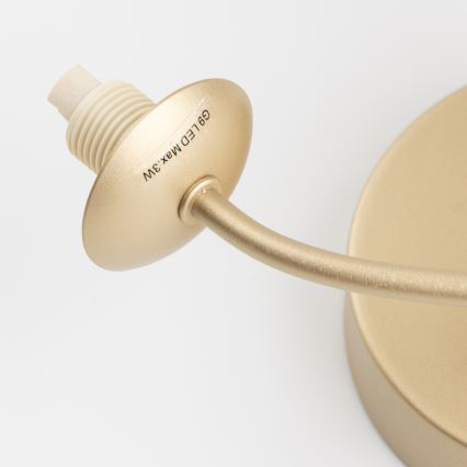 Brilagi - LED Sienas lampa MISTEL 3xG9/3W/230V zelta