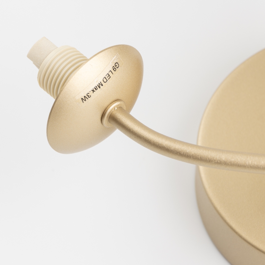 Brilagi - LED Sienas lampa MISTEL 3xG9/3W/230V zelta