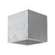 Brilagi -  LED Sienas starmetis MURO 1xG9/3,5W/230V betons