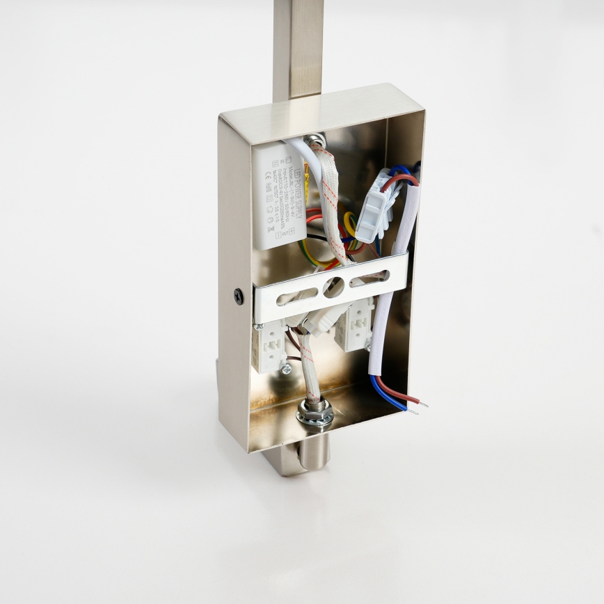Brilagi - LED Sienas lampa RAYA 1xE14/40W/230V + LED/3W balta/matēts hroms