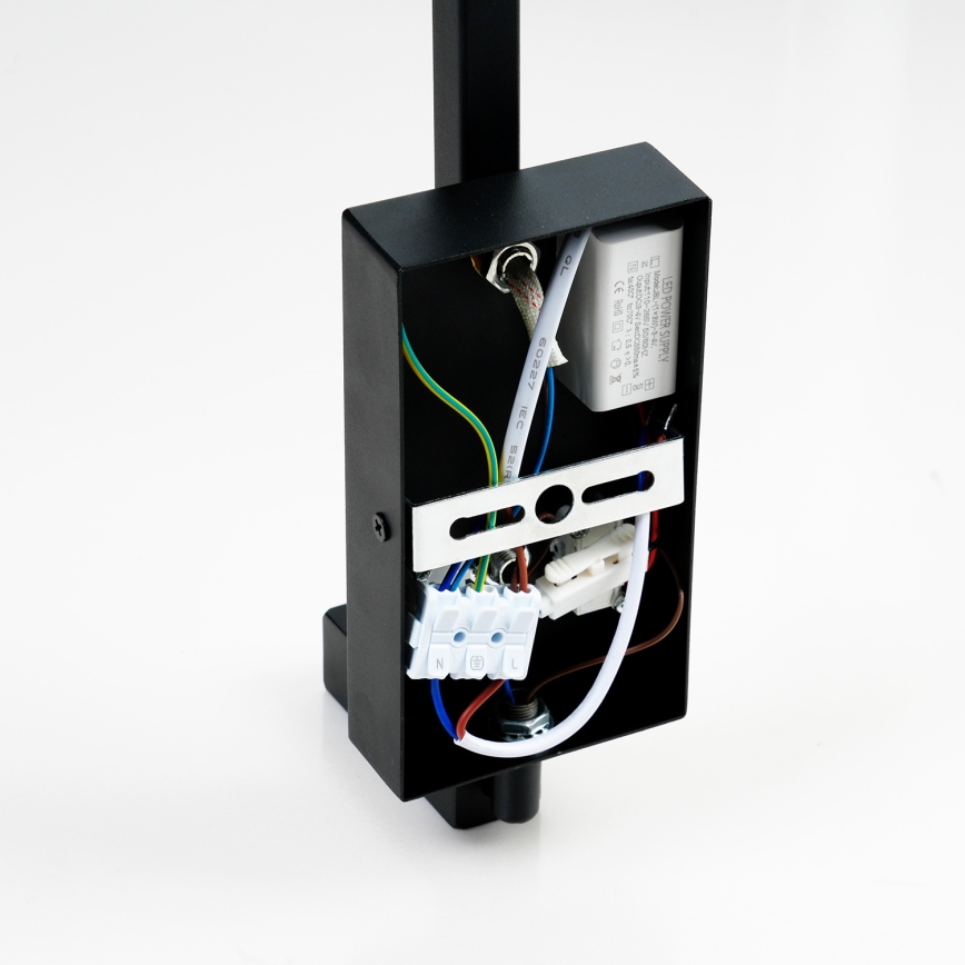 Brilagi - LED Sienas lampa RAYA 1xE14/40W/230V + LED/3W melna