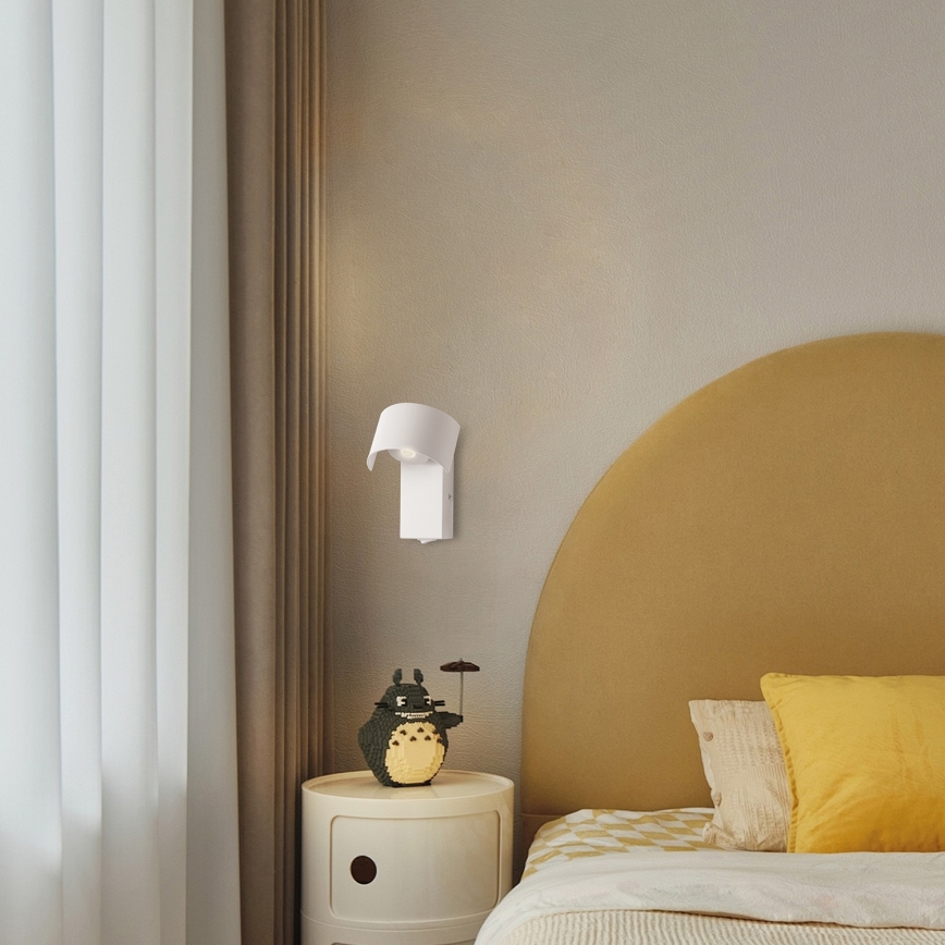Brilagi - LED Sienas lampa VASTO LED/3W/230V balta