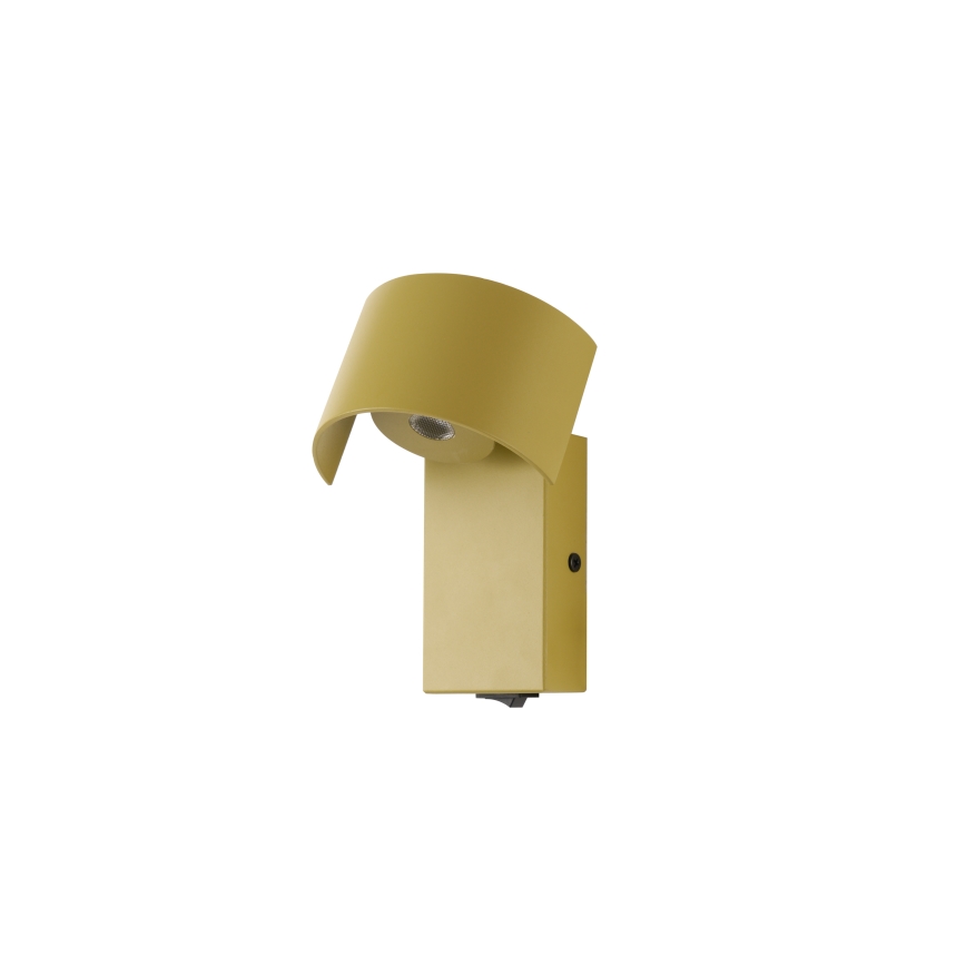 Brilagi - LED Sienas lampa VASTO LED/3W/230V dzeltena