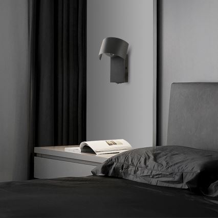 Brilagi - LED Sienas lampa VASTO LED/3W/230V melna