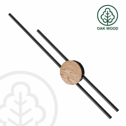 Brilagi - LED Sienas lampa WOODY COLLINE LED/15W/230V 80 cm ozols