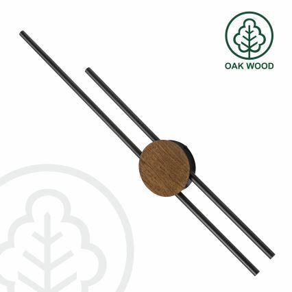 Brilagi - LED Sienas lampa WOODY COLLINE LED/15W/230V 80 cm ozols