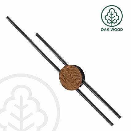 Brilagi - LED Sienas lampa WOODY COLLINE LED/15W/230V 80 cm ozols ķirsis