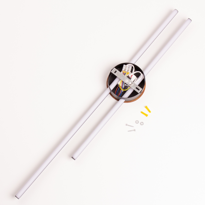 Brilagi - LED Sienas lampa WOODY COLLINE LED/15W/230V 80 cm ozols ķirsis
