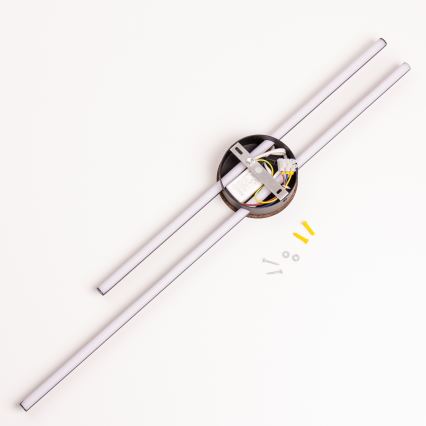 Brilagi - LED Sienas lampa WOODY COLLINE LED/15W/230V 80 cm ozola valrieksts