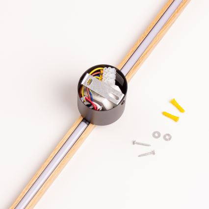 Brilagi - LED Sienas lampa WOODY LINE LED/12W/230V 120 cm ozols