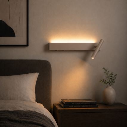 BRILAGI - LED sienas prožektors ARLIX LED/3W/230V + LED/7W bēšs CRI 90