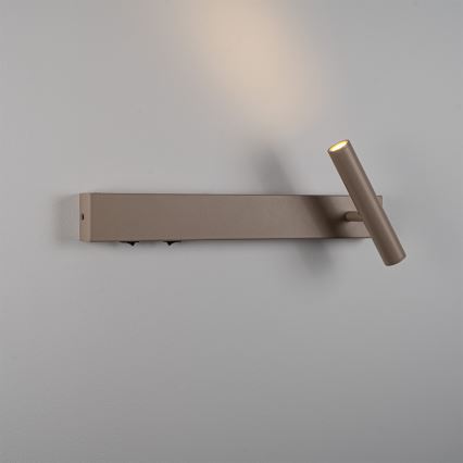 BRILAGI - LED sienas prožektors ARLIX LED/3W/230V + LED/7W bēšs CRI 90