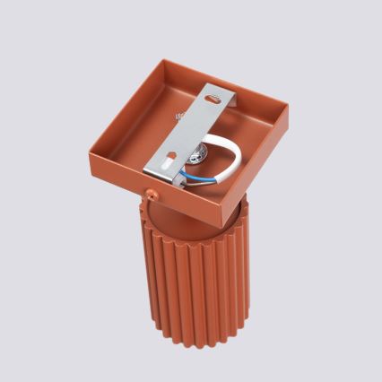 BRILAGI - LED sienas prožektors CRESTO 1xGU10/10W/230V oranžs