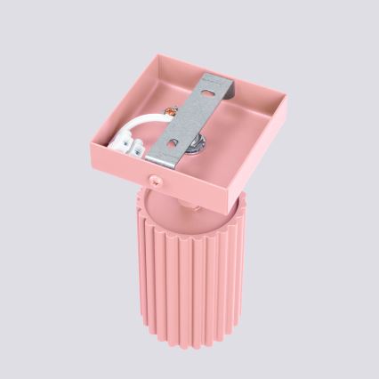 Brilagi - LED sienas prožektors CRESTO 1xGU10/10W/230V rozā