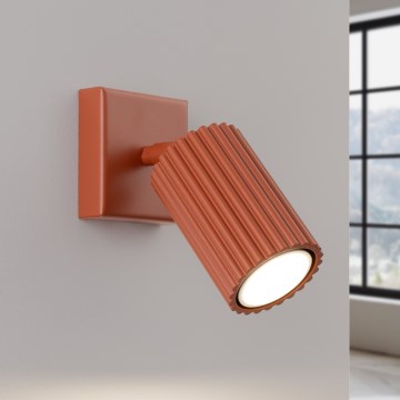 Brilagi - LED sienas prožektors CRESTO 1xGU10/10W/230V sarkans