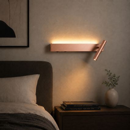 BRILAGI - LED sienas spot gaismeklis ARLIX LED/3W/230V + LED/7W bronzas krāsā CRI 90
