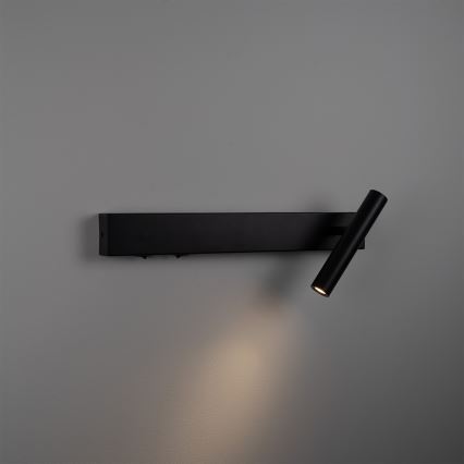 BRILAGI - LED sienas punktveida gaismeklis ARLIX LED/3W/230V + LED/7W melns CRI 90