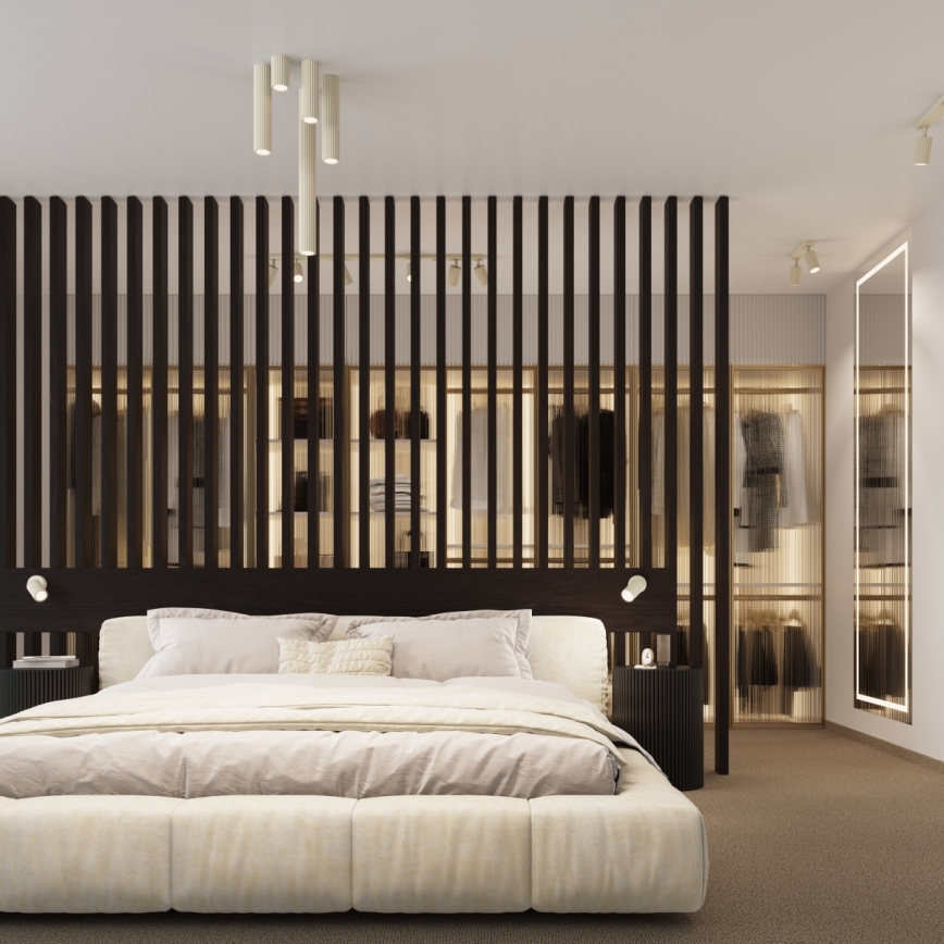 Brilagi - LED sienas punktveida gaismeklis CRESTO 1xGU10/10W/230V krēmkrāsas