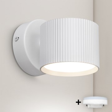 Brilagi - LED Sienas punktveida gaismeklis STRIPY 1xGX53/15W/230V balts